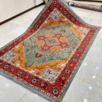 فرش طرح ابریشم با رنگ پاستیلی ۱۲و۹و۶ متری