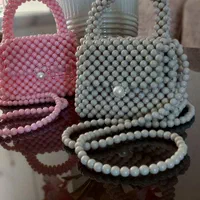 کیف مرواریدی و کریستال