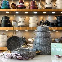 سرویس قابلمه اویز پلاس ترکیه طرح لورنزو نانوگرانیت