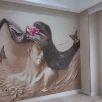 نصب و کندن انواع کاغذ دیواری و پوستر|خدمات پیشه و مهارت|قم, باجک دو|دیوار