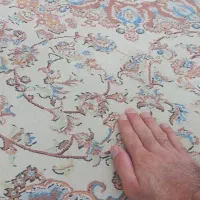 فرش ماشینی ۲ متری ۵۰ رج در حد نو
