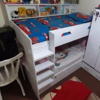 تخت دوطبقه کمد کتابخانه میز تحریر