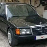بنز  190 مشکی