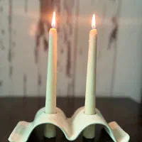 جاشمعی سرامیکی دستساز