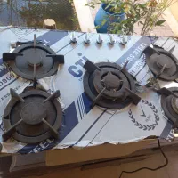 گاز روکابینتی صفحه استیل