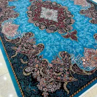 فرش ۷۰۰ شانه شهرزاد آبی