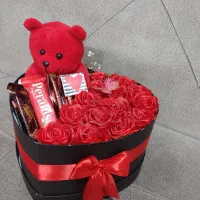 گل رز جاودان مناسب روز زن|گل مصنوعی|ساوه, |دیوار