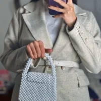 کیف مرواریدی|کیف، کفش، کمربند|مشهد, هنرستان|دیوار