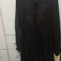 مانتو مشکی مجلسی