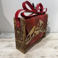 کیف زنانه چرم طبیعی گاوی دستدوز|کیف، کفش، کمربند|شیراز, خلیلی|دیوار