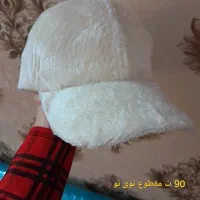 کلاه روسی خز شیری نرم و لطیف و کلاه کپ تدی شیری|لباس|همدان, |دیوار