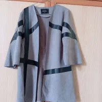 پالتو کاپشن بچگانه بافت و پیراهن