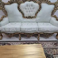 مبلمان ۹نفره تمام چوب گردو