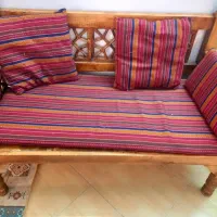 ست کامل مبلمان شامل مبل ۷نفره با میزجلو وعسلی|مبلمان خانگی و میز عسلی|ورامین, شهرک فجر|دیوار