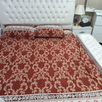 سرویس تخت دونفره کاملا سالم تمیز|تخت و سرویس خواب|قم, سید معصوم|دیوار