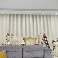 نصب انواع پرده و شستوشو و پرده زبرا موجود است|خدمات پیشه و مهارت|ساوه, |دیوار