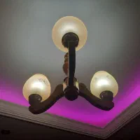 لوستر چوبی|لوستر و چراغ آویز|کرج, بنیاد|دیوار