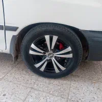 رینگ اسپرت با لاستیک سالم سالم پراید