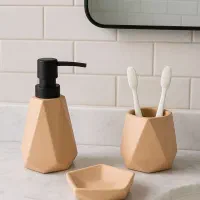 ست جا مایعی جا مسواکی