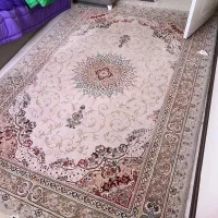 فرش ۹متری و۶ متری کاشان یه طرح ترنجی ۷۰۰ شانه