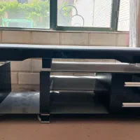 میز LCD شیشه ای در حد نو