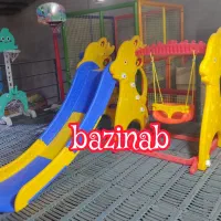 تاب وسرسره بزرگ ۴پله آهو/تجهیزخانه بازی/مهد کودک|اسباب‌‌بازی|تهران, نعمت‌آباد|دیوار