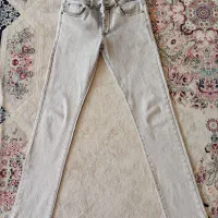 شلوار جین طوسی روشن