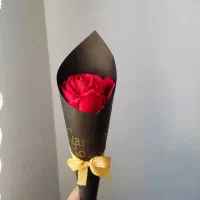 دسته گل و.  تک شاخه های گل ربانی|گل مصنوعی|برخوار, |دیوار