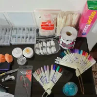 فروش کامل لوازم کاشت ناخن|آرایشی، بهداشتی، درمانی|سنندج, |دیوار