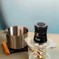 خرد کن ۳لیتر۲کاسه و۹تیغه ویکتور آلمان مدل vk1006ch|خردکن، آسیاب، غذاساز|تهران, زاهد گیلانی|دیوار