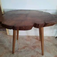 میز  ناهار خوری  تنه درخت  طبیعی|میز و صندلی غذاخوری|اصفهان, بهارستان|دیوار