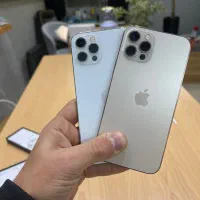 ایفون ۱۲پرو ۲۵۶گیگ ۲سیم باتری ۸۳ طلای