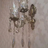 یک عددلوستر ۱۰شعله به همراه دوعدیوارکوب