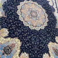 فرش سرمه ای کاشان|فرش|بندرعباس, |دیوار