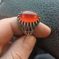 انگشتر عقیق یمنی کار دست