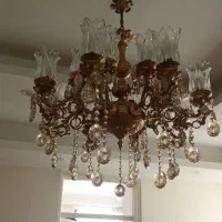 لوستر برنجی