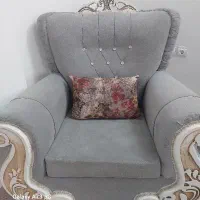 فروش یه دست مبل و میز تلویزیون|مبلمان خانگی و میز عسلی|بم, |دیوار