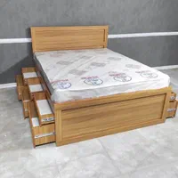 تخت خواب دونفره مدل درسا 6 کشو|تخت و سرویس خواب|همدان, |دیوار