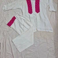 ست تونیک شلوار بگ طرح سنتی