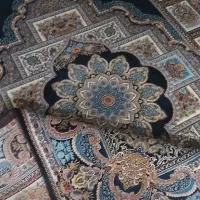 ۴تخته (دو جفت)فرش نه متری ۱۲۰۰ شونه در حد جهیزیه