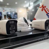 پک ۲ عدد دوربین دید در شب رنگی با کلیه لوازم