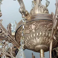 لوستر شاخه رز|لوستر و چراغ آویز|بروجرد, |دیوار