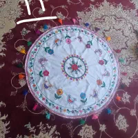 گلدوزی دستبافت نو .رانر ، تابلو، میز خاطره ،رومیزی