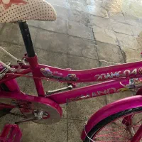 دوچرخه دخترونه صورتی سایز ۲۰