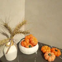 شمع های هالوینی و پاییزی