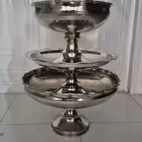 ظرف مس نقره ای