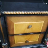 تخت چوبی در حد نو|تخت و سرویس خواب|اردبیل, |دیوار