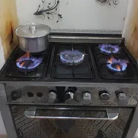 کابینت و اجاق گاز پنج شعله