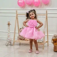 لباس دخترانه گل رز