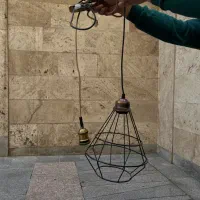 لوستر چوبی|لوستر و چراغ آویز|تهران, جهاد|دیوار